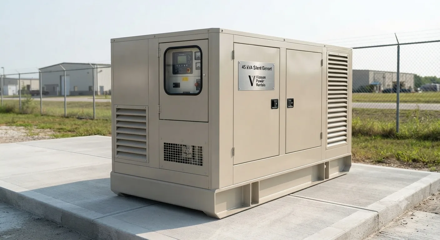 45 kVA Silent Genset