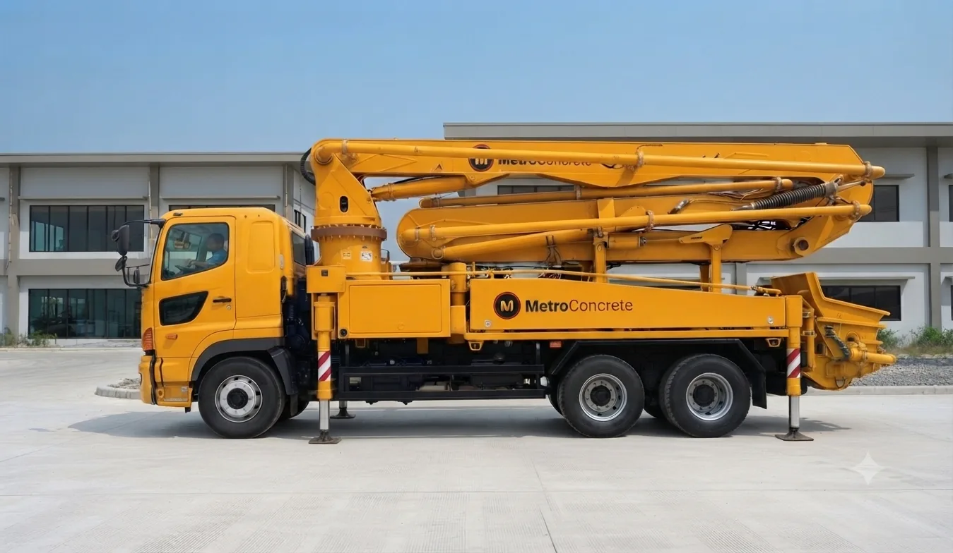 Concrete Pump, 36m Boom