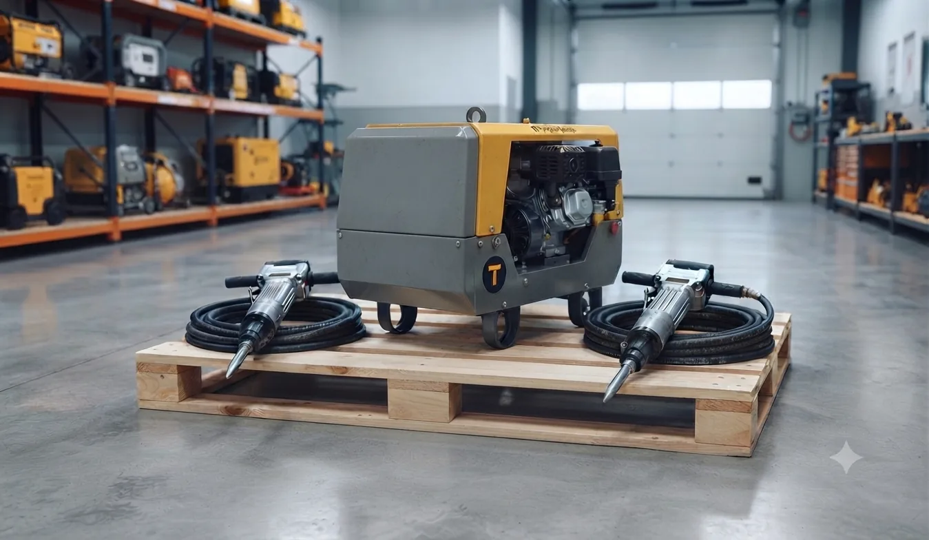 Jackhammer Set + Compressor