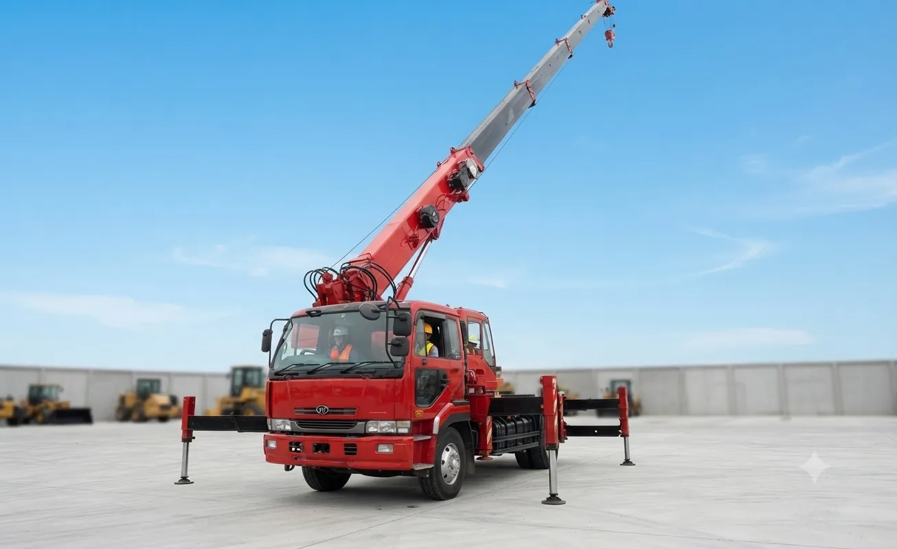 Boom Truck 15T with Operator